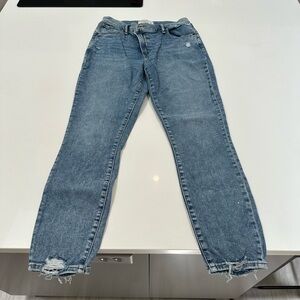 Abercrombie Super Skinny Ankle High Rise Jeans